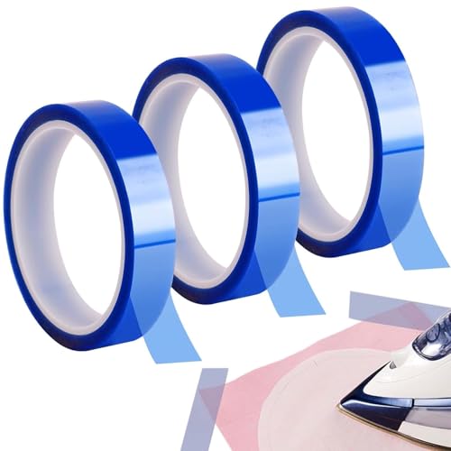 umyeoqoyo 3 Rollen Hitzebeständiges Polyimid Klebeband, Blau 20mm x 33m, Kapton Tape Für Elektronik Und Leiterplatten, Hitzeschutzband Für Sublimation Und Wärmeübertragung umyeoqoyo 3 Rollen Hitzebeständiges Polyimid Klebeband, Blau 20mm x 33m, Kapton Tape Für Elektronik Und Leiterplatten, Hitzeschutzband Für Sublimation Und Wärmeübertragung von umyeoqoyo