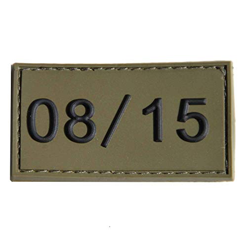 Emblem 3D Patch PVC 08/15 oliv/schwarz von unbekannt