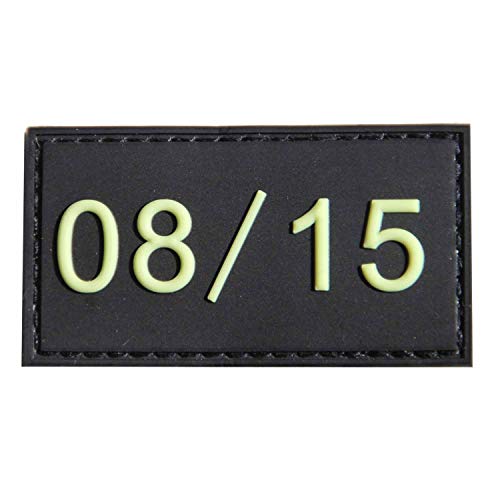 Emblem 3D Patch PVC 08/15 schwarz/glow von unbekannt