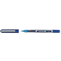 uni-ball eye micro UB-150 Tintenroller silber 0,2 mm, Schreibfarbe: blau, 12 St. von uni-ball