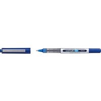 uni-ball eye micro UB-150 Tintenroller silber 0,2 mm, Schreibfarbe: blau, 12 St. von uni-ball