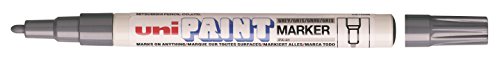 Uni-Marker Paint Marker PX21 pte konisch Fine 0,8 – 1,2 mm grau Uni-Marker Paint Marker PX21 pte konisch Fine 0,8 – 1,2 mm grau von uni-ball