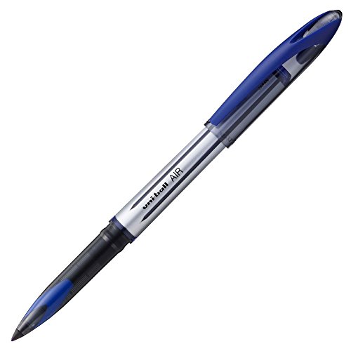 uni-ball 153544673 UB-188-L Air Kugelschreiber, Super-Tinte, fälschungssicher, Füllfederspitze, 5 Stück blau von Uni-Ball