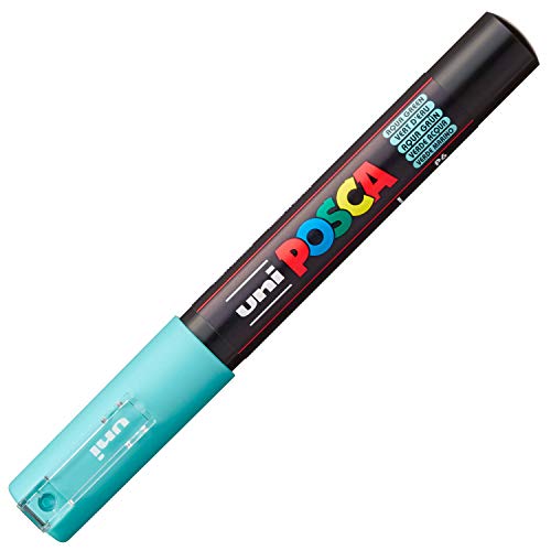 POSCA 186767 - POSCA Marker mit extra feiner Rundspitze, aquagrün POSCA 186767 - POSCA Marker mit extra feiner Rundspitze, aquagrün von Uni-Ball
