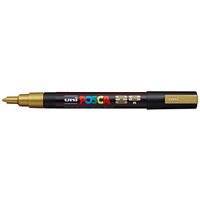 uni-ball POSCA PC-3M Acrylstift gold 0,9 - 1,3 mm, 1 St. uni-ball POSCA PC-3M Acrylstift gold 0,9 - 1,3 mm, 1 St. von uni-ball