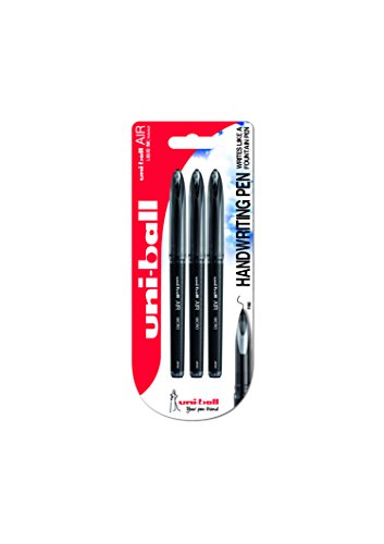 uni-ball UB-188-Micro Air Kugelschreiber, Super-Tinte, fälschungssicher, Füllfederspitze, 3 Stück, Schwarzes Gel uni-ball UB-188-Micro Air Kugelschreiber, Super-Tinte, fälschungssicher, Füllfederspitze, 3 Stück, Schwarzes Gel von Uni-Ball
