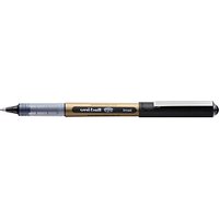 uni-ball eye broad Tintenroller gold 0,7 mm, Schreibfarbe: schwarz, 1 St. von uni-ball