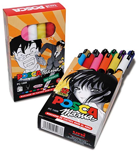 Uni Posca spro0607 – 12 Marker Pack von UNI