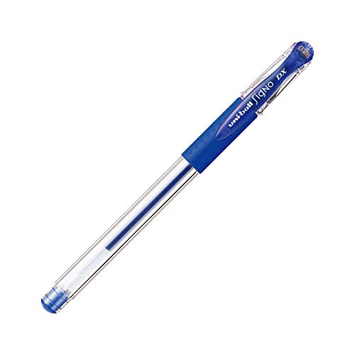 uni Signo UM15128.33 Gel-Kugelschreiber, ultrafein, 0,28 mm, Blau von 三菱鉛筆