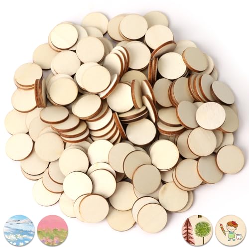 400 Stück 2cm Runde Holzscheiben zum Basteln, Mini Holz Log Scheiben, Unbehandelte Naturholzscheiben für DIY Handwerk, Hochzeit Dekoration Basteln Scrapbooking Holzschild Ornamente 400 Stück 2cm Runde Holzscheiben zum Basteln, Mini Holz Log Scheiben, Unbehandelte Naturholzscheiben für DIY Handwerk, Hochzeit Dekoration Basteln Scrapbooking Holzschild Ornamente von unillea