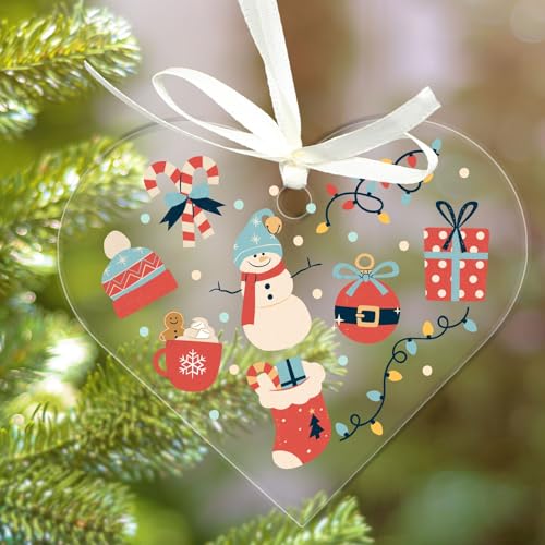 Uniqicon 25 Stück 3 mm Transparente Acryl Herz Ornamente, Acryl Transparente Anhänger Weihnachten, Acryl Weihnachtsbaumschmuck Mit Loch, Acrylplatte Für Partydeko,Geschenkanhänger Uniqicon 25 Stück 3 mm Transparente Acryl Herz Ornamente, Acryl Transparente Anhänger Weihnachten, Acryl Weihnachtsbaumschmuck Mit Loch, Acrylplatte Für Partydeko,Geschenkanhänger von uniqicon