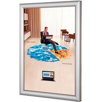 update displays  Klapprahmen Easy-Fix silber 24,0 x 32,7 cm von update displays