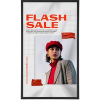 update displays Klapprahmen HardLine Fenster schwarz 87,6 x 122,4 cm, 1 St. update displays Klapprahmen HardLine Fenster schwarz 87,6 x 122,4 cm, 1 St. von update displays