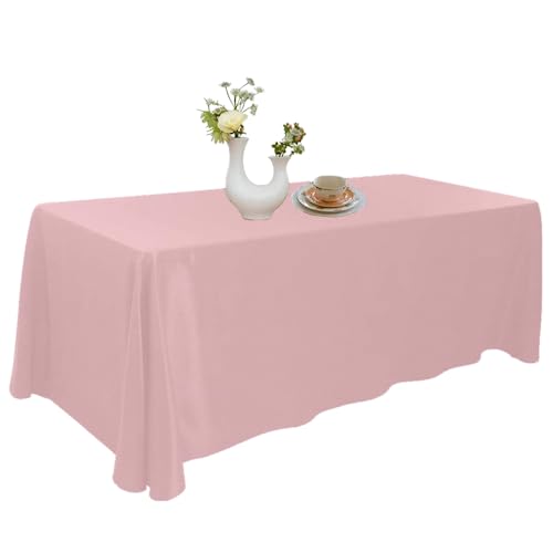 Urby Extra große Tischdecken, rechteckige Tische für 6–8 Personen, ideal für Veranstaltungen wie Bankett, Hochzeiten und Restaurants. Maschinenwaschbar, wiederverwendbar, Hellrosa, 178 x 304 cm Urby Extra große Tischdecken, rechteckige Tische für 6–8 Personen, ideal für Veranstaltungen wie Bankett, Hochzeiten und Restaurants. Maschinenwaschbar, wiederverwendbar, Hellrosa, 178 x 304 cm von urby