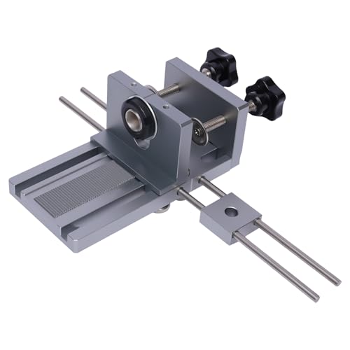Bohrschablone Dübel Bohrlehre 3 in 1 Dübellehre für Holz Dübel Arbeiten Bohrlehre Lochreihe Einstellbares Design Die Bohrhülsen mit 6/8/10 mm Gewinde von ureggvbu