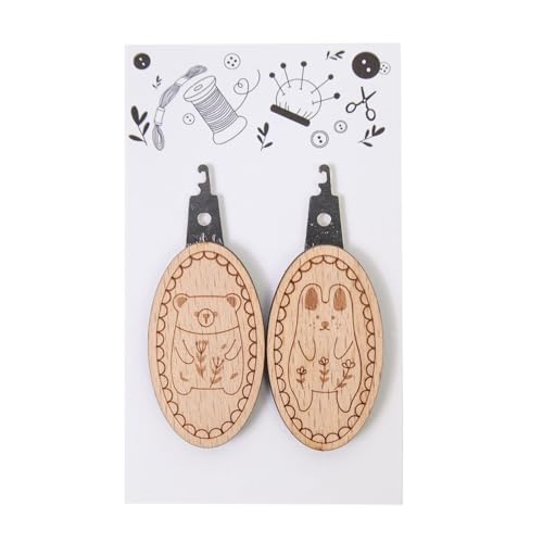 usefulbeauty Anziehhilfe für Handnähen | 2 Einfädler für Sticknadeln mit Tiermotiven | Praktisches Werkzeug für Textilkreationen, ideal für Mama, Ehefrau, Großeltern usefulbeauty Anziehhilfe für Handnähen | 2 Einfädler für Sticknadeln mit Tiermotiven | Praktisches Werkzeug für Textilkreationen, ideal für Mama, Ehefrau, Großeltern von usefulbeauty