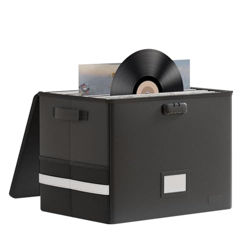 usefulbeauty Aufbewahrungskoffer für Schallplatten, , wasserdicht und robust, für 150 + 30-cm-Schallplatten | große Kapazität für Vinyl-Plattenzubehör und Wertsachen usefulbeauty Aufbewahrungskoffer für Schallplatten, , wasserdicht und robust, für 150 + 30-cm-Schallplatten | große Kapazität für Vinyl-Plattenzubehör und Wertsachen von usefulbeauty