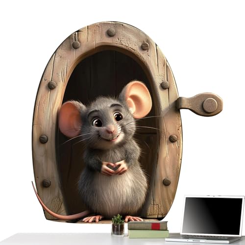 usefulbeauty Aufkleber für Mauslöcher, Cartoon-Tieraufkleber, niedliche Maus in den Wandaufklebern, Maus-Aufkleber im Loch, lustiger Kleber, usefulbeauty Aufkleber für Mauslöcher, Cartoon-Tieraufkleber, niedliche Maus in den Wandaufklebern, Maus-Aufkleber im Loch, lustiger Kleber, von usefulbeauty