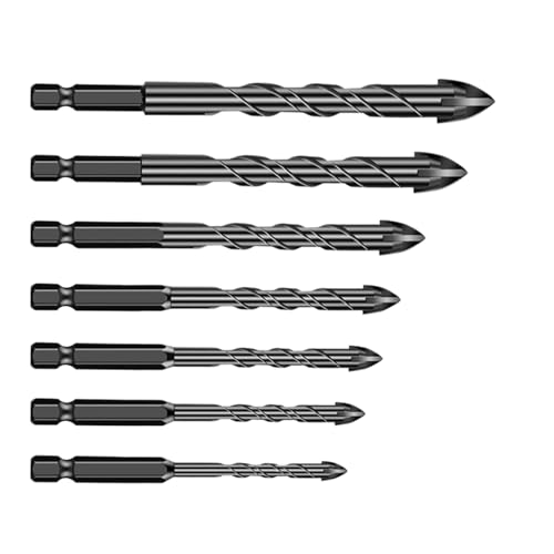 usefulbeauty Bohrer-Set – Metallbohrer | Schnellwechsel, stoßfest, präzise Bohrung, Beton, Holz, Reparatur, Haushaltsgeräte, vielseitiges Werkzeug von usefulbeauty