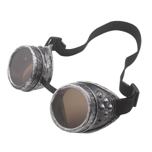 usefulbeauty Brille Steampunk - Steampunk Sonnenbrillen - Vintage Goggles Brille - Motorradbrille Cosplay Brille | Für Party, Accessoire Für Festival & Faschingskostüm usefulbeauty Brille Steampunk - Steampunk Sonnenbrillen - Vintage Goggles Brille - Motorradbrille Cosplay Brille | Für Party, Accessoire Für Festival & Faschingskostüm von usefulbeauty