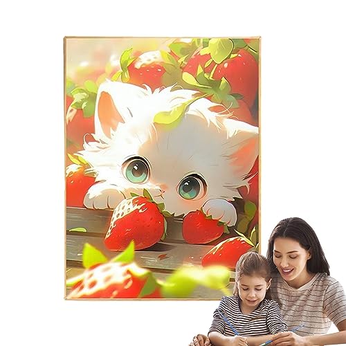 usefulbeauty DIY Malen nach Zahlen - Katzenöl DIY Leinwand Malerei Kit - Tragbare Malen nach Zahlen Kits für Erwachsene, DIY Ölgemälde für Anfänger usefulbeauty DIY Malen nach Zahlen - Katzenöl DIY Leinwand Malerei Kit - Tragbare Malen nach Zahlen Kits für Erwachsene, DIY Ölgemälde für Anfänger von usefulbeauty
