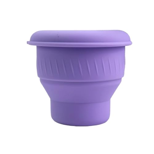 usefulbeauty Faltbarer Bürstenbecher, faltbarer Bürstenbecher, Make-up-Pinsel aus Silikon – faltbare Bürste aus Silikon für Reisen, Reinigungsbecher für Pinsel usefulbeauty Faltbarer Bürstenbecher, faltbarer Bürstenbecher, Make-up-Pinsel aus Silikon – faltbare Bürste aus Silikon für Reisen, Reinigungsbecher für Pinsel von usefulbeauty