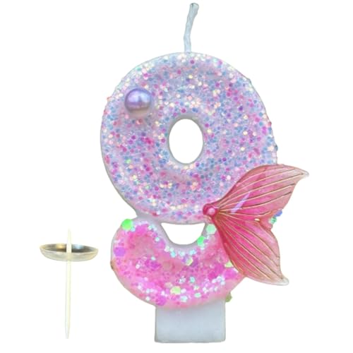 usefulbeauty Geburtstagskerzen, Geburtstagskerzen für Kuchen – Glitzernde Kerze mit Fischschwanzdekorationen – Kuchendekoration für Partybedarf, dekorative Kerzen usefulbeauty Geburtstagskerzen, Geburtstagskerzen für Kuchen – Glitzernde Kerze mit Fischschwanzdekorationen – Kuchendekoration für Partybedarf, dekorative Kerzen von usefulbeauty