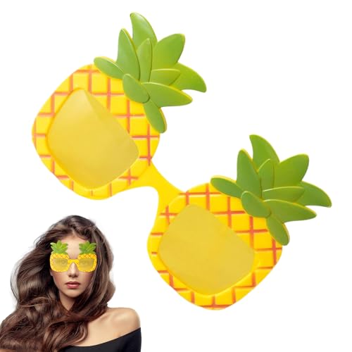 usefulbeauty Hawaiian Sonnenbrillen | Lustige Partybrille Mit Fruchtdesign,Tropische Accessoires Für Damen Herren Kinder Reise Pool Urlaub von usefulbeauty