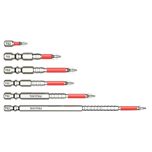 usefulbeauty Hochmagnetischer Schraubendreher Bohrersatz | Schraubenzieher Bits 6er Set | Rutschfester Sechskantschaft für Bohrer, Schraubendreher bei Bauarbeiten, Sanitärinstallation, usefulbeauty Hochmagnetischer Schraubendreher Bohrersatz | Schraubenzieher Bits 6er Set | Rutschfester Sechskantschaft für Bohrer, Schraubendreher bei Bauarbeiten, Sanitärinstallation, von usefulbeauty
