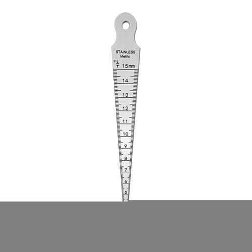 usefulbeauty Messgerät für den Durchmesser, leichtes Messwerkzeug, aus Edelstahl, mit einfacher Ablesung, für Autoreparatur von usefulbeauty