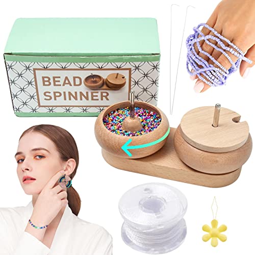 usefulbeauty Perlenschale, 2 Perlenschalen | Perlenspinner in Größe - Perlenspinner mit 2 Schalen, 2 Perlennadeln, 1000 bunte Perlen, Perlenwerkzeug für Armbänder usefulbeauty Perlenschale, 2 Perlenschalen | Perlenspinner in Größe - Perlenspinner mit 2 Schalen, 2 Perlennadeln, 1000 bunte Perlen, Perlenwerkzeug für Armbänder von usefulbeauty