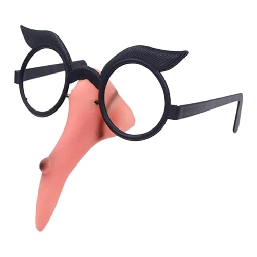 usefulbeauty Prothetische Nase – Zubehör für Kostüm, falsche Nase, Halloween | Kostüm Clown Brille für Maskenparty Geburtstag Weihnachten Show von usefulbeauty