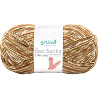 Gründl Eco Socks Life color - Kamel/Schlammm/Gold/Multicolor von Multi