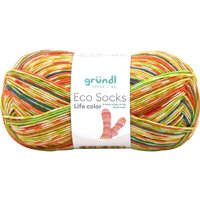 Gründl Eco Socks Life color - Gelb/Grün/Hummer/Multicolor von Multi