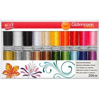 Gütermann Maschinenstickfaden-Set von Multi