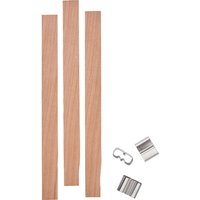 Holzdochte mit Halter - 14 mm, 3 Stück von Stellwag creative