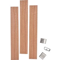 Holzdochte mit Halter - 22 mm, 3 Stück Holzdochte mit Halter - 22 mm, 3 Stück von Stellwag creative