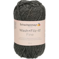 Schachenmayr Wash + Filz-it! Fine, 50 g, ca. 100 m - Blanket von Grau