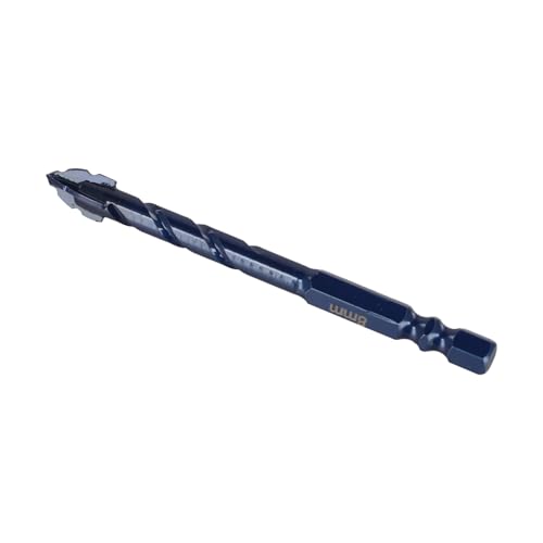 1/5 Stück 6 mm, 8 mm, 10 mm, 12 mm, 14 mm Glasfliesen-Stanzen, Fliesenbohren, Glasfliesen-Stanzen, einfaches dreieckiges und spiralförmiges Design, Helligkeit(8mm) von uvmgmync
