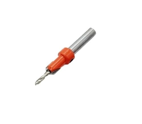 1/5 stücke Stufenbohrer Kegelloch Blechschraube Legierung Bohrer DIY Zubehör Kopfschaft Holzbearbeitungswerkzeuge Senker Installation(3.5mmX10mm) von uvmgmync