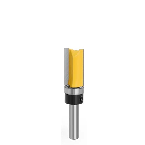 1 STÜCK 8mm Schaft Muster Bit Flush Trim Gerade Bit Mit Bering Scharnier Stemmen Router Bit Holz Trimmer Cutter C08013(8x16x50mm) von uvmgmync