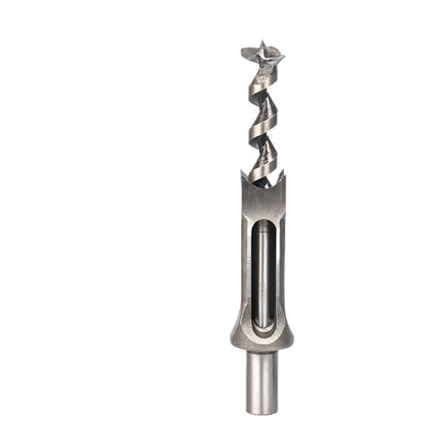 1 Stück 6–25 mm Holzbearbeitungswerkzeuge, Spiralbohrer mit quadratischem Loch, Schneckenbohrer, Stemmmeißel, erweiterte Säge for Holzschnitzerei, DIY-Möbel(10mm(0.39in)) von uvmgmync