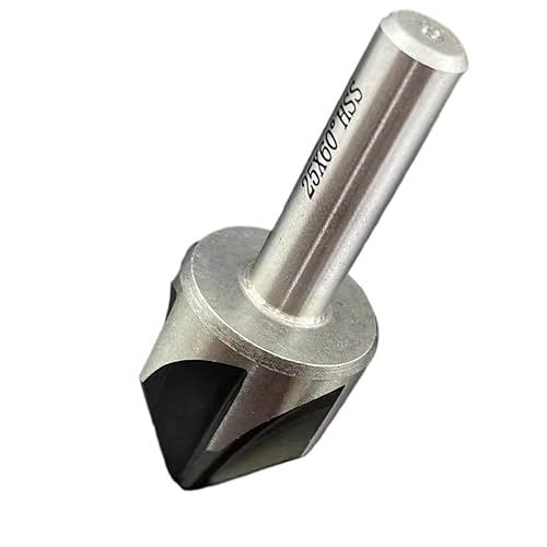 1 Stück 6–50 mm HSS 6/8 Nut 60 Grad Fase Senker Bohrer (6/8/10/12,5/14/16/18/20/22/25/30/32/35/40/45/50 mm)(45mm 60 degrees) von uvmgmync