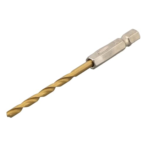 1 stück HSS Bohrer Set Hochgeschwindigkeitsstahl Beschichteter Bohrer Sechskantgriff 1/4 Sechskantschaft Elektrischer Bohrer for Holz-Kunststoff-Bohrer(6.0mm) von uvmgmync