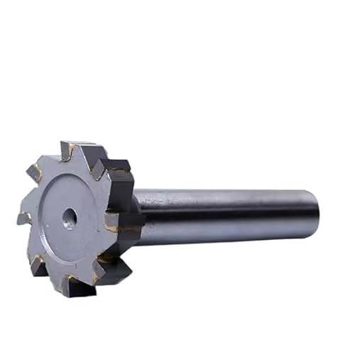 1 stück Hartmetall-T-Nutfräser for Metall Geschweißte YG8-Legierungsfräser for CNC-Wolframstahl-Schaftfräswerkzeuge(8mm,50mm) von uvmgmync