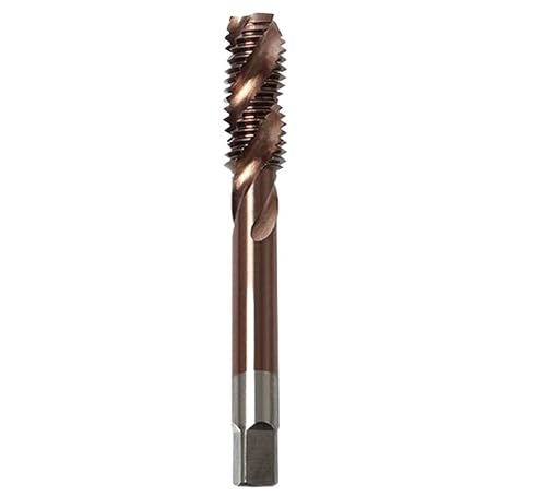 1 stück Kobalt-gewindebohrer HSS-CO M35 Spiralnut Metric M2-M30 Maschinengewindebohrer Rechtshänder for Edelstahl(M10x1.5) von uvmgmync