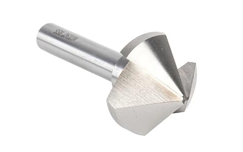 1 stücke 4,5-50mm Rundschaft 3 Flöte 90 Grad HSS M2 6542# Senker Anfasen Schaftfräser Werkzeug Bohrer Set for die Metallbearbeitung(5Pcs(4.5-12.4)) von uvmgmync