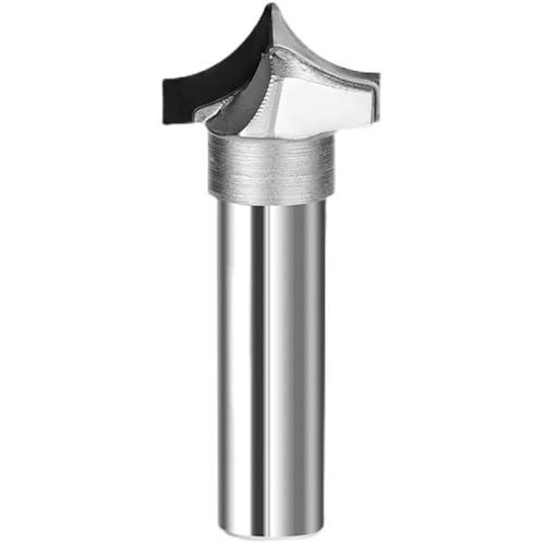 1 stücke Diamant Werkzeug PCD Punkt Schneiden Runde Über Bit Schrank Tür Geschnitzte Gravur Fräser Longlife for MDF Sperrholz(12.7x38.1) von uvmgmync