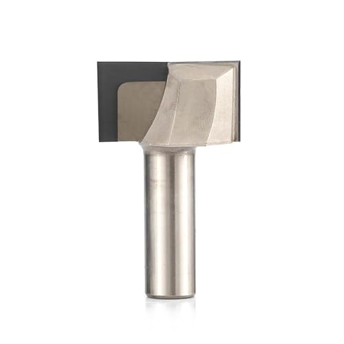 1 stücke PCD Router Bit 1/2 Schaft Diamant Reinigung Bottom End Mill Holzbearbeitung Cutter Slotter CNC Maschine Gravur Werkzeug(12.7x12.7x25) von uvmgmync