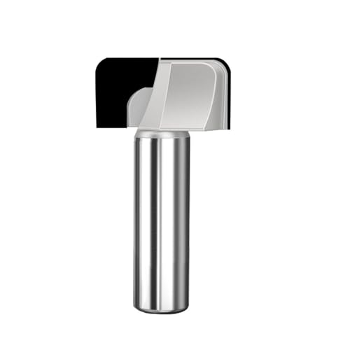 2 stück PCD Doppelbogen Rundboden Reinigungsbit Diamant Schranktür Panel Router Bit Holzbearbeitung Schaftfräser for MDF Spanplatten(12.7x12.7) von uvmgmync